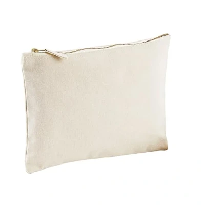 Afbeelding van Westford Mill Canvas Accessory Case WM552 Natural L (21 x 11 cm)