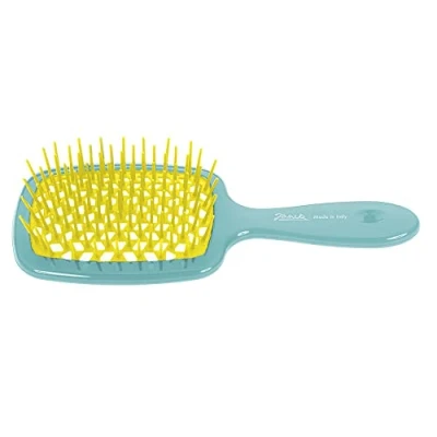 Afbeelding van Jäneke Superbrush borstel turquoise/geel 55g