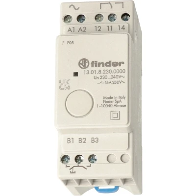 Afbeelding van Finder 13.01.8.230.0000 Stroomstootschakelaar DIN rail 1x wisselcontact 230 V/AC 1 stuk(s)