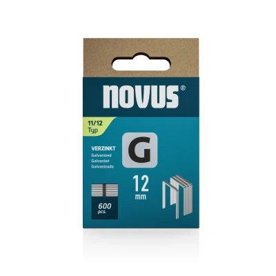 Afbeelding van Novus Niet met platte draad G 11/12mm (600 stuks)