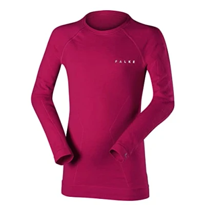 Afbeelding van Falke Wooltech KIDS Longsleeved Shirt FOR COLD TO VERY Conditions Hemd voor kinderen, Maat: 146/152, Berry