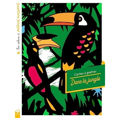 Afbeelding van Les ateliers d&#039;Antoine Guilloppé Cartes à gratter Dans la jungle pochette avec accessoires
