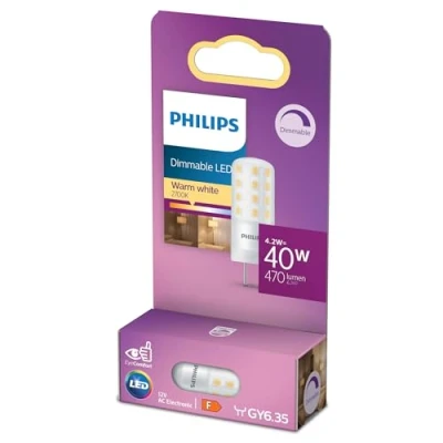 Afbeelding van Philips Capsule 40 W GY6.35, 4,2 W, 470 lm, 15000 uur, Warm wit