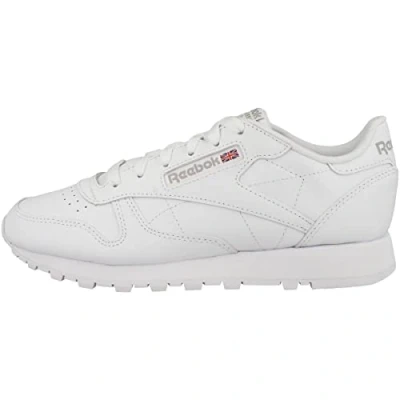 Afbeelding van Reebok Klassieke leren sneakers voor dames, FTWWHT/FTWWHT/PUGRY3, 37.5 EU
