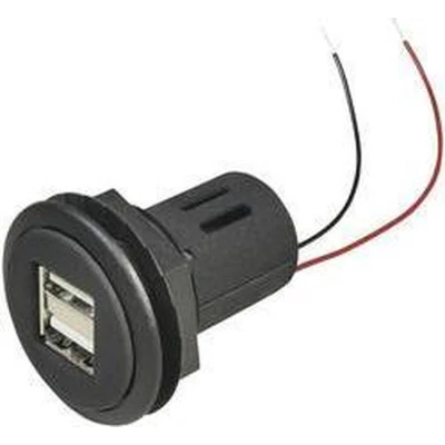 Afbeelding van ProCar Power USB Doppelsteckdose 12 24 V aansluiting voor in de auto Stroombelasting (max.): 5 A Geschikt Stopcontact naar V,