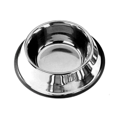 Afbeelding van Nobby rvs eetbak anti slip 25 cm 2 ST à 2,8 LTR