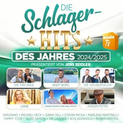 Afbeelding van V/A Die Schlager Hits des Jahres 2024/2025 präsentiert von Jens Seidler (CD)