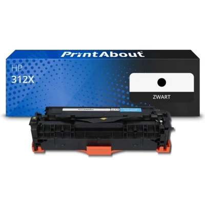 Afbeelding van Huismerk HP 312X (CF380X) Toner Zwart Hoge capaciteit
