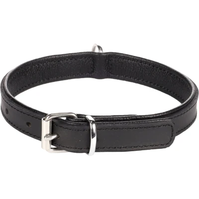 Afbeelding van Halsband Gevoerd Memphis Zwart 33 40 cm x 2 5 mm