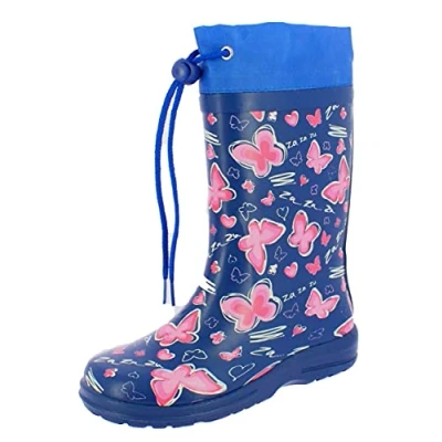 Afbeelding van Beck Blue Summer Regenlaarzen voor meisjes, Blauw