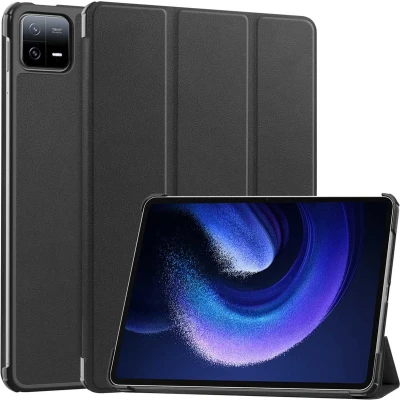 Afbeelding van iMoshion Tablet Hoes Geschikt voor Xiaomi Pad 6 Pro / Trifold Bookcase Zwart