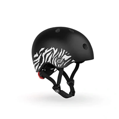 Afbeelding van Scoot and ride kinderhelm graphic zebra xxs s