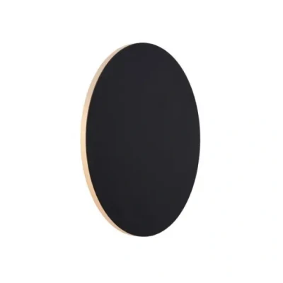 Afbeelding van Lucide Wandlamp Eklyps 25cm Zwart