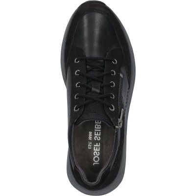 Afbeelding van Josef Seibel Cameron 06 Sneakers laag, Heren, Maat: 49, Schwarz Leer