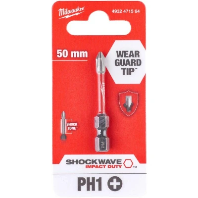 Afbeelding van MILWAUKEE 4932471564 Schroefbit gereedschapsstaal