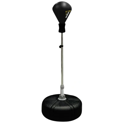 Afbeelding van Avento Bokstrainer Standaard Reflex Verstelbaar 110 153 cm Zwart