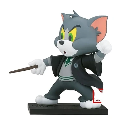 Afbeelding van Tom &amp; Jerry WB 100th Anniversary Slytherin Statue 8cm