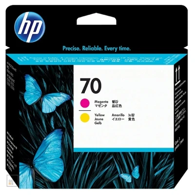 Image de HP DesignJet Z3200ps 24&quot; 70 (C9406A) tête d&#039;impression magenta et jaune (d&#039;origine)