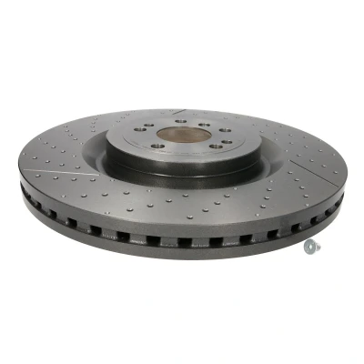 Afbeelding van BREMBO 09.B805.11 Remschijf 390 36 5 Met sleuven/geperforeerd, interne ventilatie Gecoat High carbon schroeven MERCEDES BENZ: ML Class