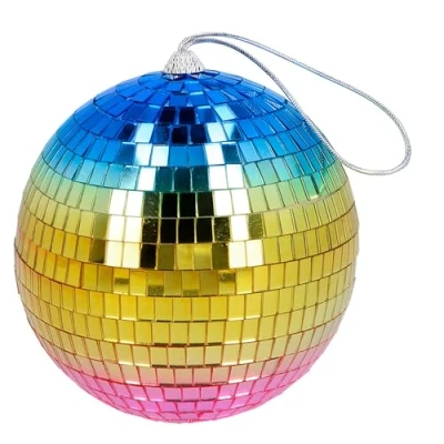 Afbeelding van Boland Disco bal regenboog (15 cm) Multi