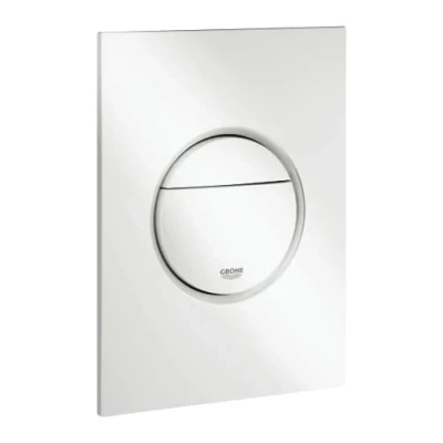 Afbeelding van Grohe Nova Cosmopolitan bedieningsplaat 2 knops verticaal Wit