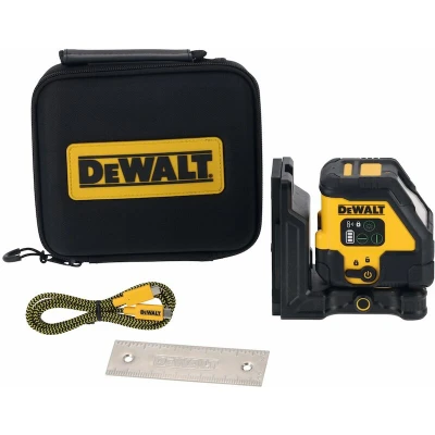 Afbeelding van DeWALT Gereedschap Kruislaser, bereik 100 m, geïntegreerde accu, USB kabel DCLE14201GB