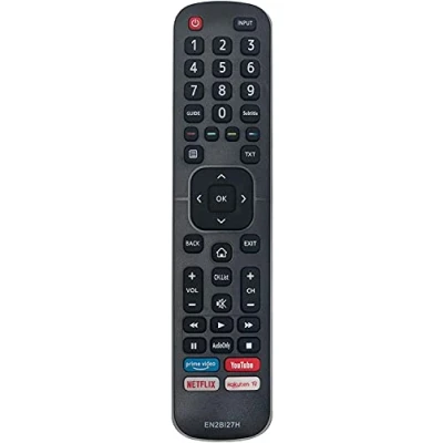 Afbeelding van Vervangende afstandsbediening EN2BI27H voor Hisense 32AE5500F H55B7120 40AE5500F H43B7120 H43B7500 H65B7500 H75B7510 H55B7300 H65B7300 H4000 H43B 710. 0 H65B7100 H43BE7400
