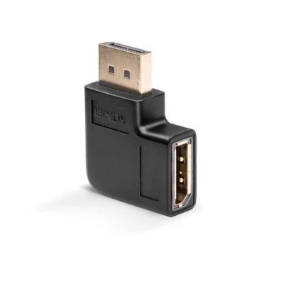 Afbeelding van LINDY 41333 DisplayPort Adapter [1x bus 1x stekker] Zwart