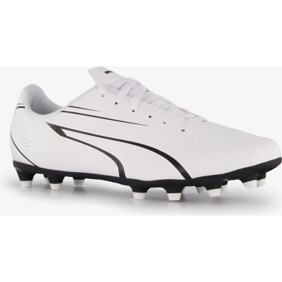 Afbeelding van Puma Vitoria FG voetbalschoenen wit Maat 45 Uitneembare zool