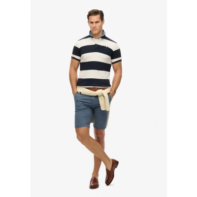 Afbeelding van Superdry Officer Shorts, Heren, Maat: 34, Washed blue