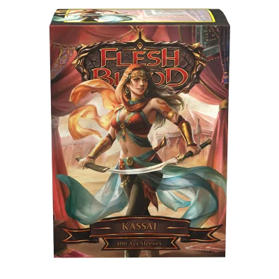Afbeelding van Dragonshield Box 100 Brushed Art Sleeves: FAB Kassai