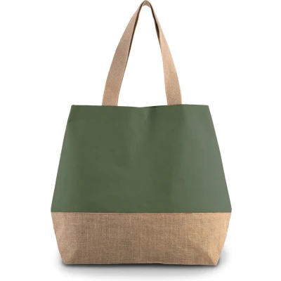 Afbeelding van Tas One Size Kimood Dusty Light Green / Natural 100% Polyester