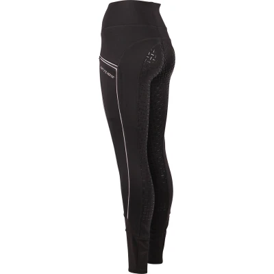 Afbeelding van Harrys Horse Equi Tights FG rijlegging voor kinderen zwart maat:176