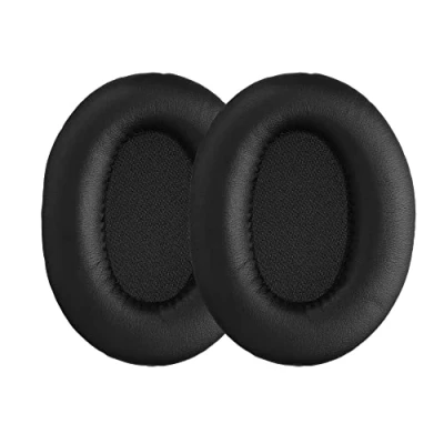 Afbeelding van kwmobile 2x oorkussens geschikt voor Mpow 059 Earpads koptelefoon in zwart