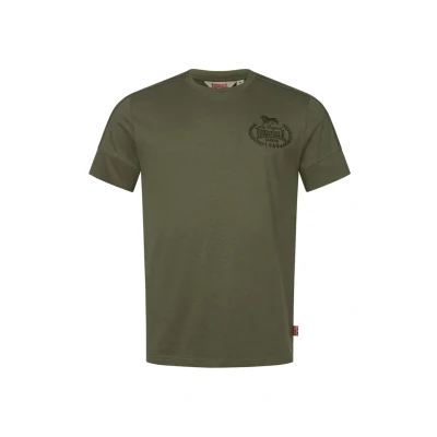 Afbeelding van Lonsdale Normale Passform Breock Tshirt print, Heren, Maat: XL, Olive