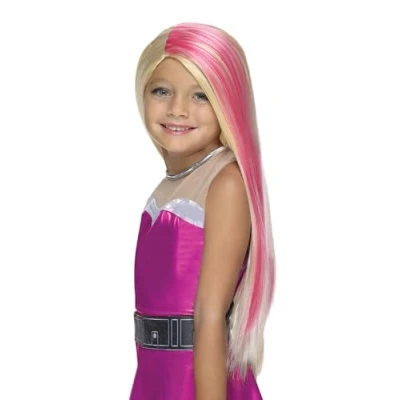 Afbeelding van Rubie&#039;s 36400NS Barbie Sparkle Child Fancy Dress Wig, Blonde, One Size