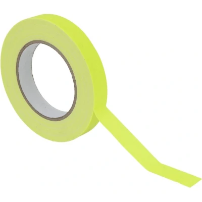 Afbeelding van ACCESSORY Gaffa Tape 19mm x 25m neon yellow UV active