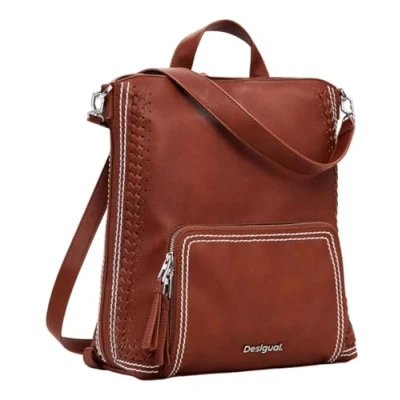 Afbeelding van Desigual Rugzak, Dames, Maat: One Size, Brown
