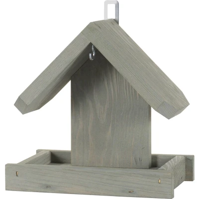 Afbeelding van Patkar Vogelvoederhuisje Nice Vogelvoederplek Grijs Hangend Vetbolhouder