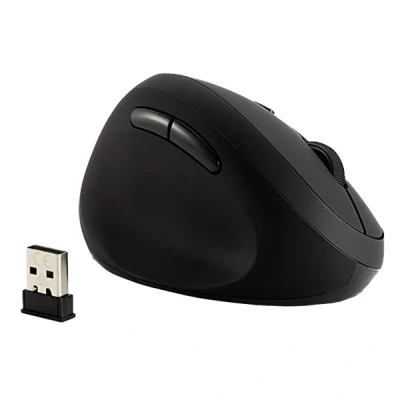 Image de Kensington Pro Fit Ergo Wireless Mouse Souris verticale ergonomique pour gauchers 6 boutons sans fil 2.4 GHz