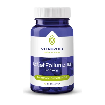 Afbeelding van Vitakruid Actief Foliumzuur 400mcg
