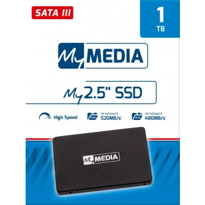 Afbeelding van Mymedia SSD 1TB, SATA III, 6,35 cm (2,5&#039;&#039;) 520 MB/s, (W) 480 Retail