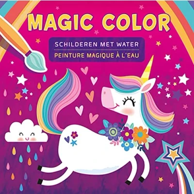 Afbeelding van Uitgeverij deltas schilderboek magic color met water