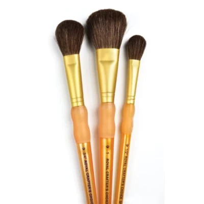 Afbeelding van Crafter&#039;s Choice Camel Brush Set 3/Pkg RCC231
