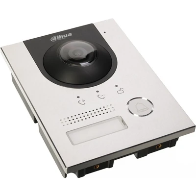 Afbeelding van Dahua VTO2202F P S2 IP video intercom buiten station netwerkkabel PoE en 2 wire aansluiting