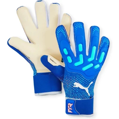Afbeelding van Puma Future PRO Hybrid Keepershandschoenen, Maat: 11, Bluemazing sunset glow electric peppermint