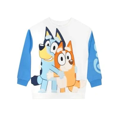 Afbeelding van Bluey Sweatshirt voor jongens Jongenstrui Bingo Kleding jongens, Wit.