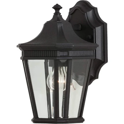 Afbeelding van Feiss LED Wand Buitenlamp Cotswold Lane 1X E27 Max 60W IP44 Dimbaar Black