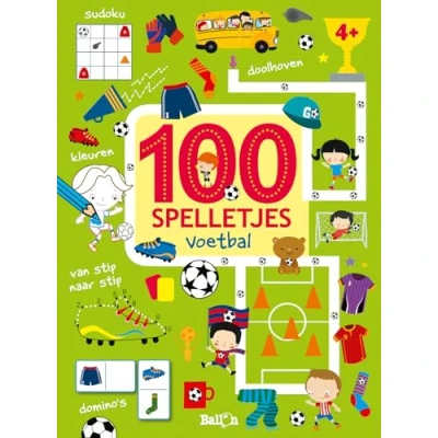 Afbeelding van 100 spelletjes Voetbal