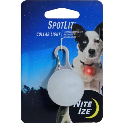 Afbeelding van Hondenlampje Nite Ize Spot Lit safety light rond Rood